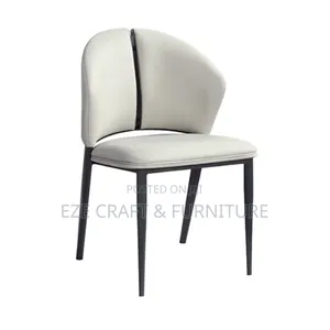Premium Leather Dining Chair - Sabon Kayayyaki
