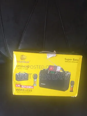 Boombest Speaker with 2 Microphones