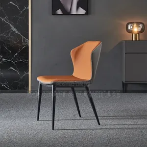 Sturdy Cushion Dining Chair - Metal Frame