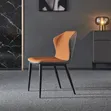 Sturdy Cushion Dining Chair - Metal Frame - 1