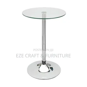 RL Glass Top Bar Table - Foldable Bistro