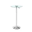 RL Glass Top Bar Table - Foldable Bistro - 3