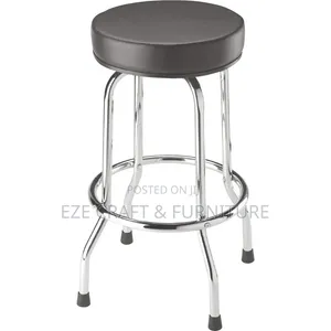 Multipurpose Bar Stool - Modern Metal & Leather
