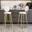 Moon Backrest Royal Bar Stool - 1