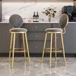 Moon Backrest Royal Bar Stool - 3