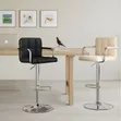 DL Modern PU Deri Bar Stool - 5