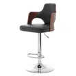 Luxury Modern Lift PU Leather Bar Stool - 1