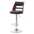 Luxury Modern Lift PU Leather Bar Stool - 2