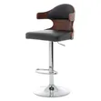 Luxury Modern Lift PU Leather Bar Stool - 3