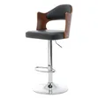 Luxury Modern Lift PU Leather Bar Stool - 4