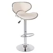 Stylish PU Leather Adjustable Bar Stool - 2
