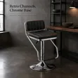 Luxury Light Up Adjustable Bar Stool - 3