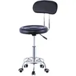 Adjustable Bar Stool with PU Padded Seat - 3