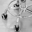 Adjustable Bar Stool with PU Padded Seat - 5