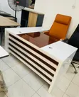 Executive Office Table 1.6m - Walnut - 1