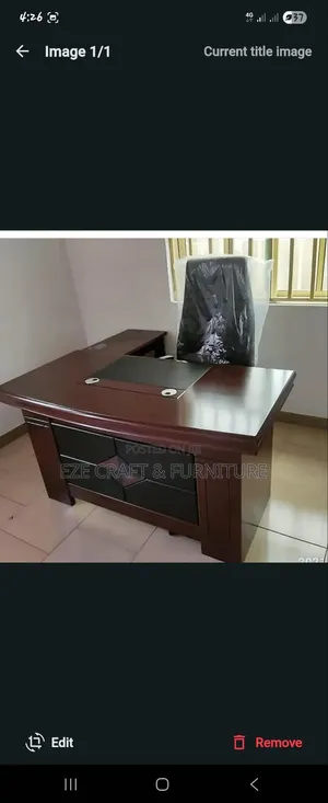 1.4m Executive Table with Extension