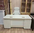 1.2m Executive White Table - Sabon Abu - 1