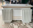 1.2m Executive White Table - Sabon Abu - 2