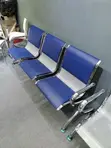 Brand New Boss Office Products Receptionist Chair - Blue - 1