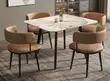 Premium 5-Piece Modern Rattan Dining Set - 3