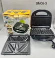 3-in-1 Waffle & Sandwich Maker (Sabon Hannu) - 1