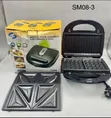 3-in-1 Waffle & Sandwich Maker (Sabon Hannu) - 2