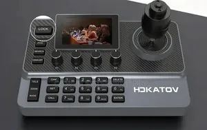 Joystick PTZ Controller with NDI and Monitor