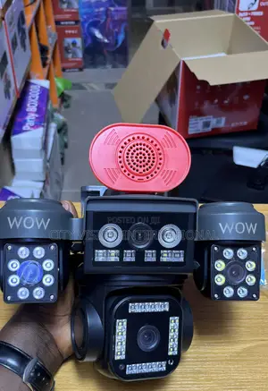 AOV 4-Lens AI Solar PTZ Kamara Tsaro