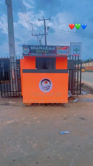 Mobile Kiosk don Siyar da Shawarma