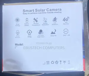 Kyamaran Tsaro ta V380 mai Lens Biyu da Hasken Rana ta 4G
