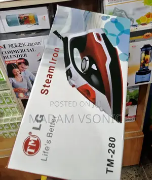 LG TM-280 Steam Iron - Sabon Kayayyaki