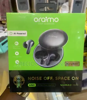 Oraimo Spacebuds 2 (OTW-631) Hybrid ANC Earbuds