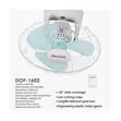 Duravolt 16-Inch Orbit Ceiling Fan - 1