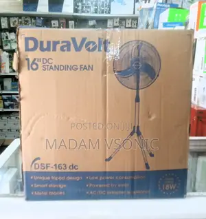 Duravolt 16-Inch DC Standing Fan DSF-163DC