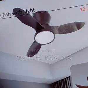32" DC Ceiling Fan with Light - Remote Controlled