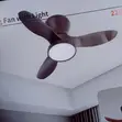 32" DC Ceiling Fan with Light - Remote Controlled - 1