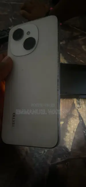 Tecno Pop 9 128GB White (Amfani, Gilashin Ya Fasa)
