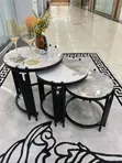 Brand New 3-in-1 Marble Center Table - 1