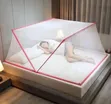 Foldable Triangle Mosquito Net - No Installation Bed Canopy - 2