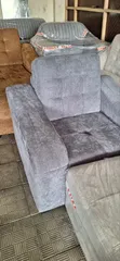 Home Interiors Fabric L-Shaped Sofa - Brand New - 2