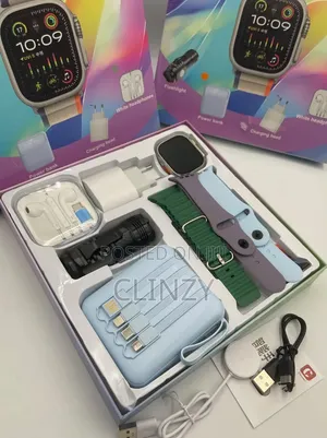 Smart Watch Set da Mini Speaker, Power Bank, Earpods