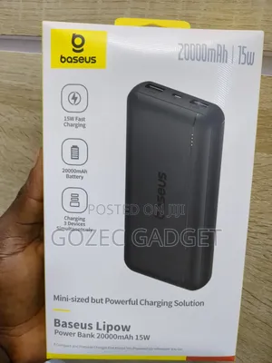 Baseus Lipow 20000mAh 15W Power Bank