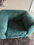 Home Interiors 4 Seater Sofa Set - Green - 3
