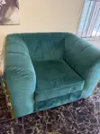 Home Interiors 4 Seater Sofa Set - Green - 4