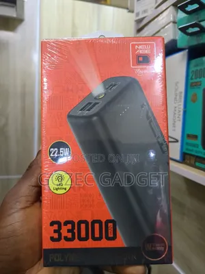 New Age Turbo Ultra 3 33000mAh Power Bank with LED Light