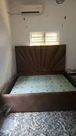 Home Interiors Bed Frame 6x7 Brown - 2