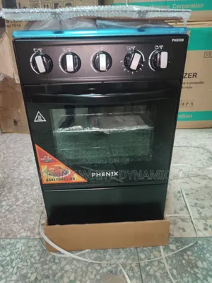 Phenix Standing Gas Cooker 4 Gobara (3 Gas, 1 Lantarki)