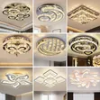 Fitilar Chandelier na Rufi - Sabon Abu - 1