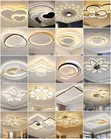 Fitilar Chandelier na Rufi - Sabon Abu - 2