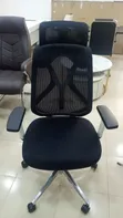 Executive Ergonomic Swivel Chair mai Tallafin Kugu - 1